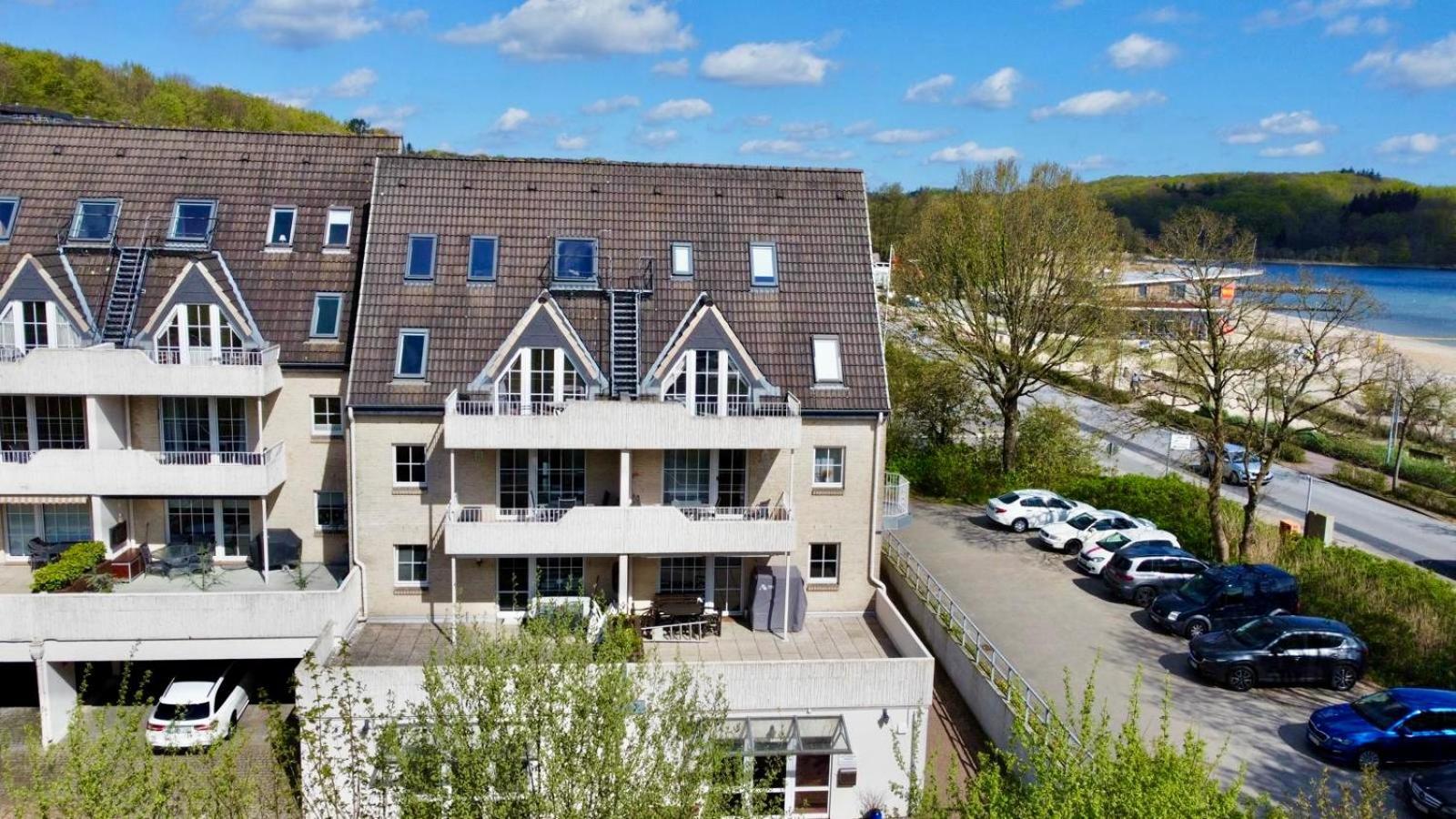 Strandliebe - Fewo Mit Meerblick Harrislee Exterior foto