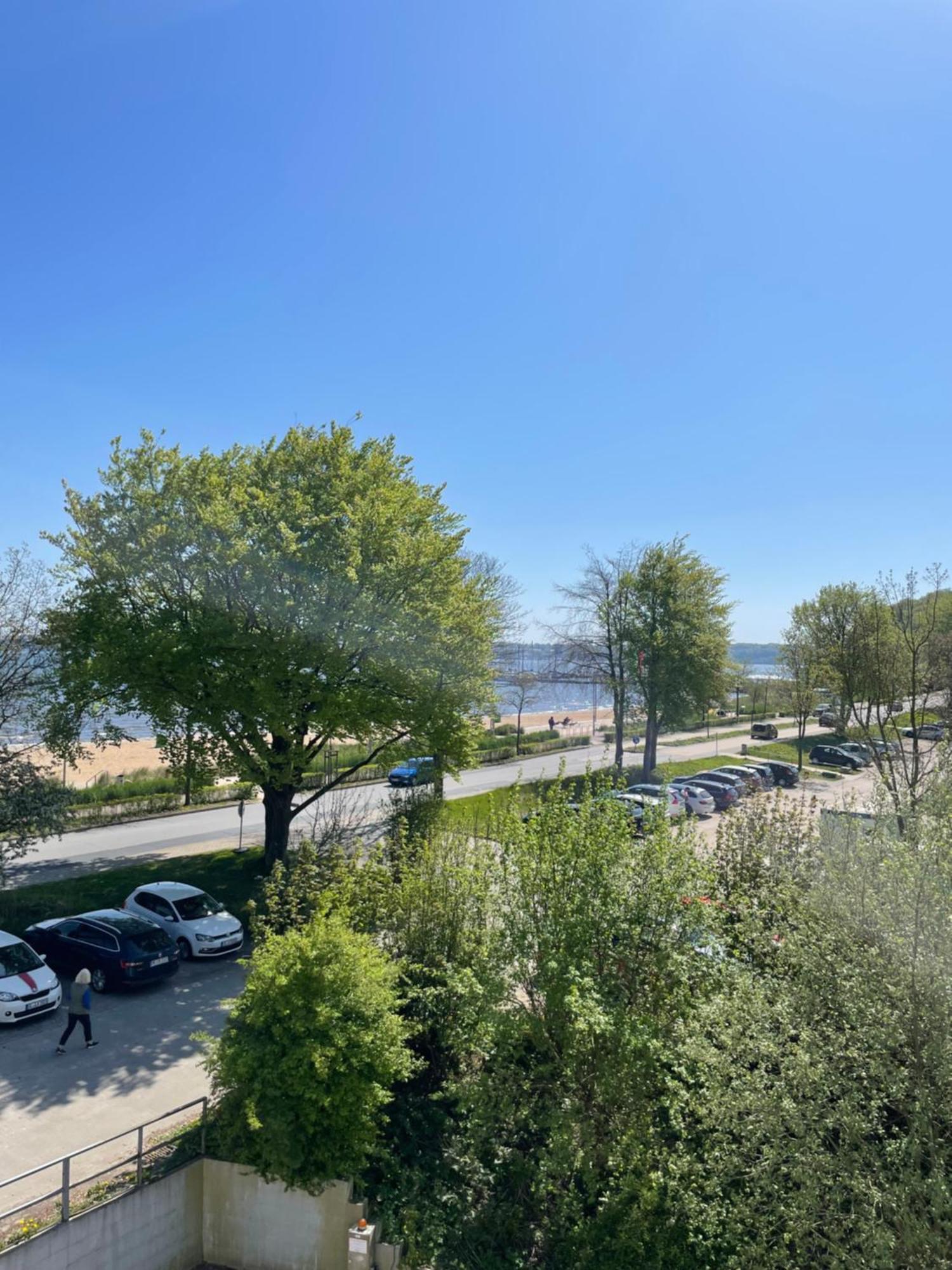 Strandliebe - Fewo Mit Meerblick Harrislee Exterior foto